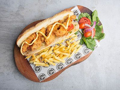 Melted Strips Sandwich