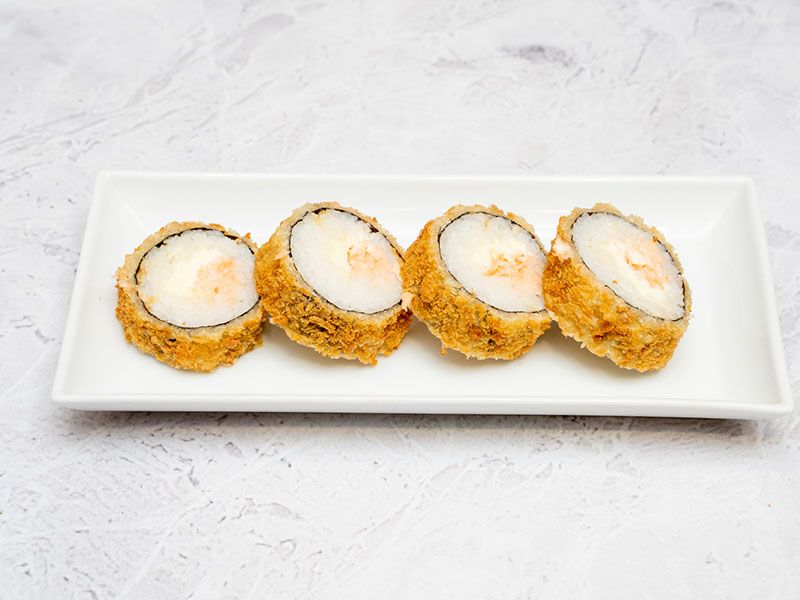 Fried Salmon And Shrimp