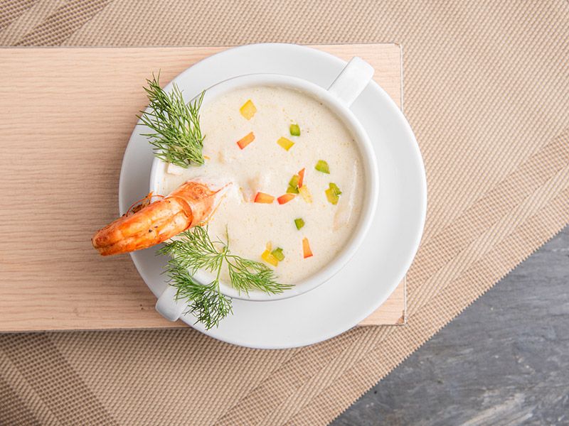 Creamy Seafood Soup