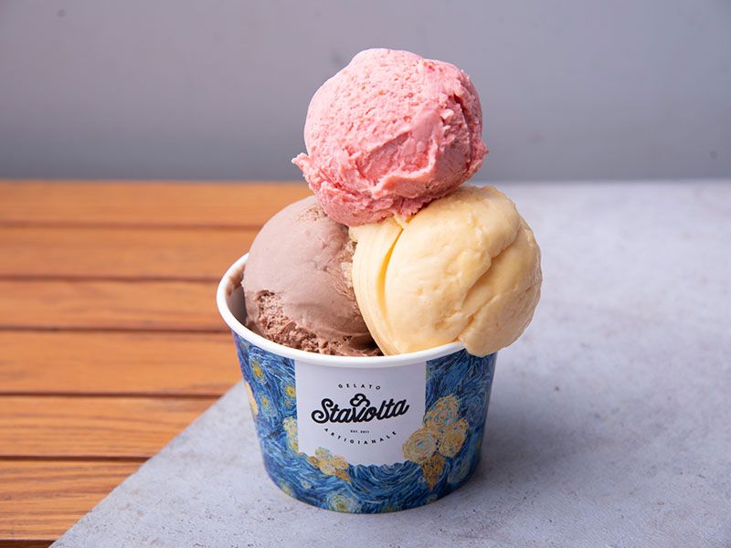 3 Ice Cream Scoops