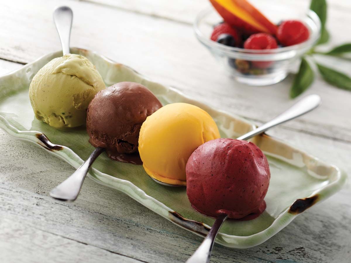 Ice cream per scoop