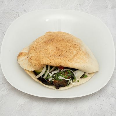 Fried Eggplant Sandwich