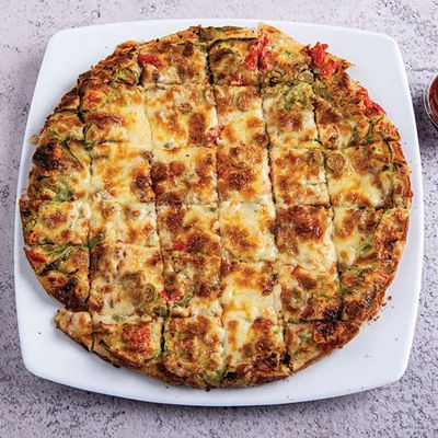Tuna Pieces Oriental Pizza