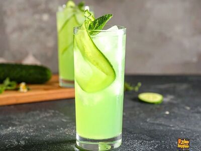 Fresh Lemon Mint Juice