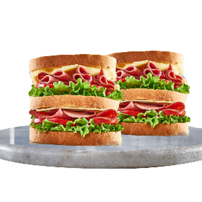 Smoked Beef Club Sandwich