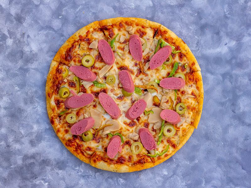 Hot Dog Pizza