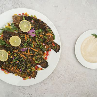 وجبة سمك بلطي