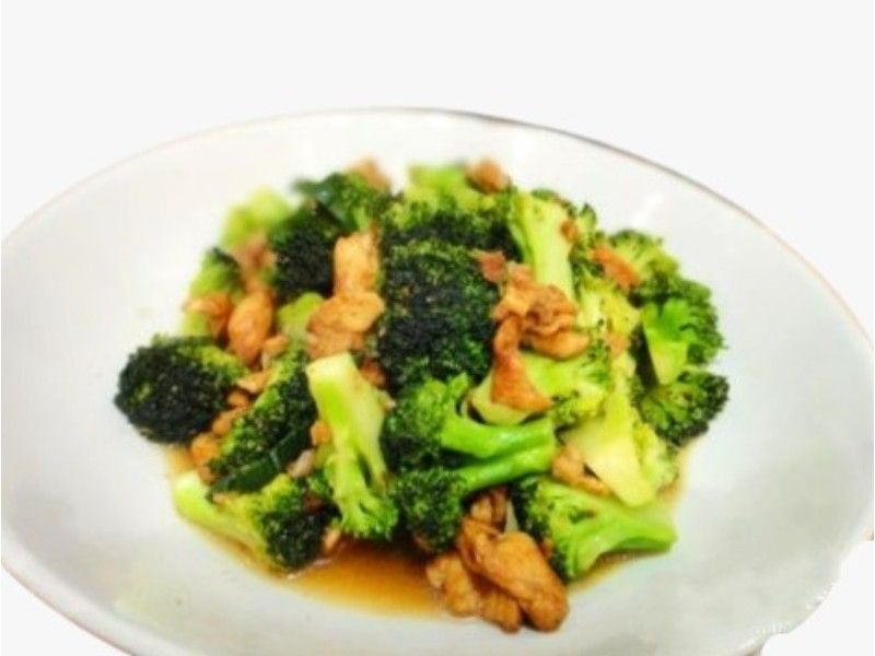 Chicken With Broccoli