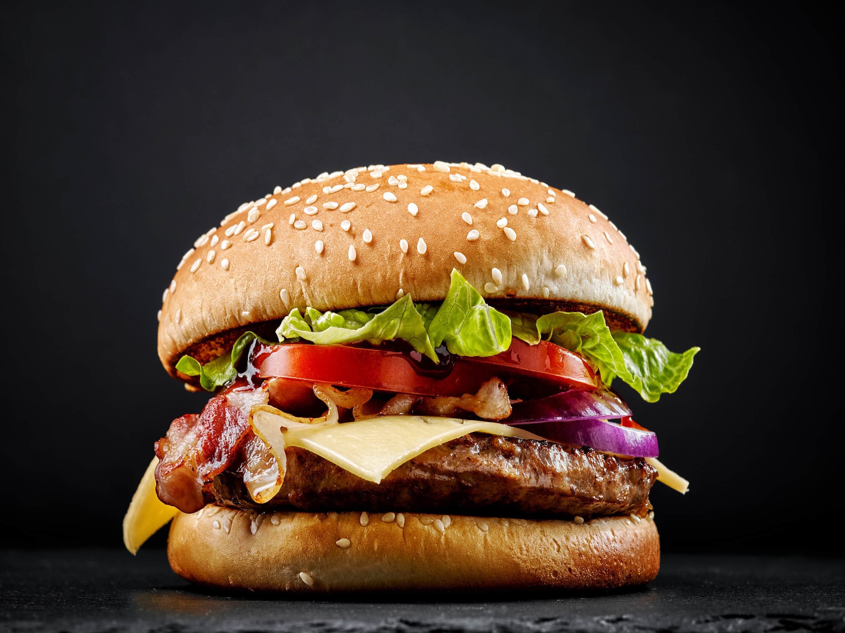 Quattro Formaggi Burger Sandwich