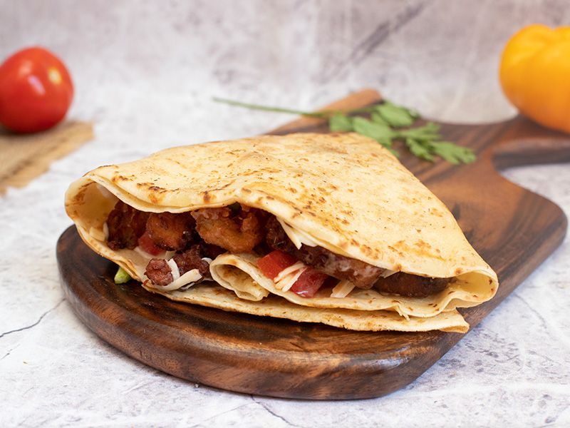 Beef Burger Crepe