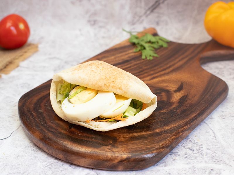 Boiled Eggs Sandwich