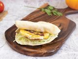 Pastrami Omelette Sandwich