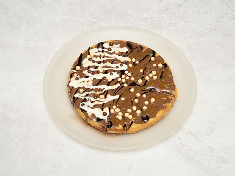 Mix Sauces Waffle