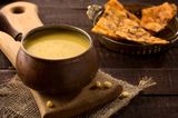 Lentil Soup And Toast