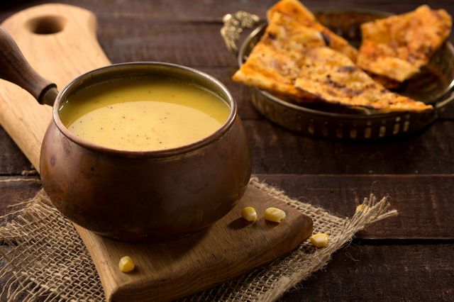 Lentil Soup And Toast