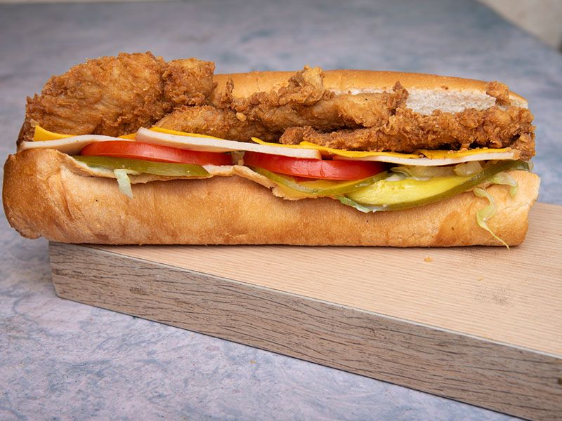 Supreme Chicken Pane Sandwich