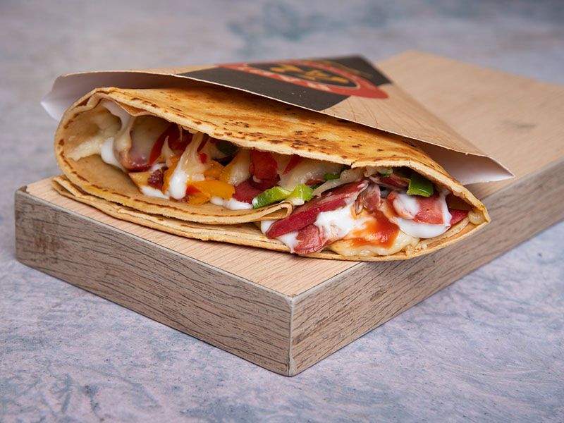 Bikini Hot Dog Crepe