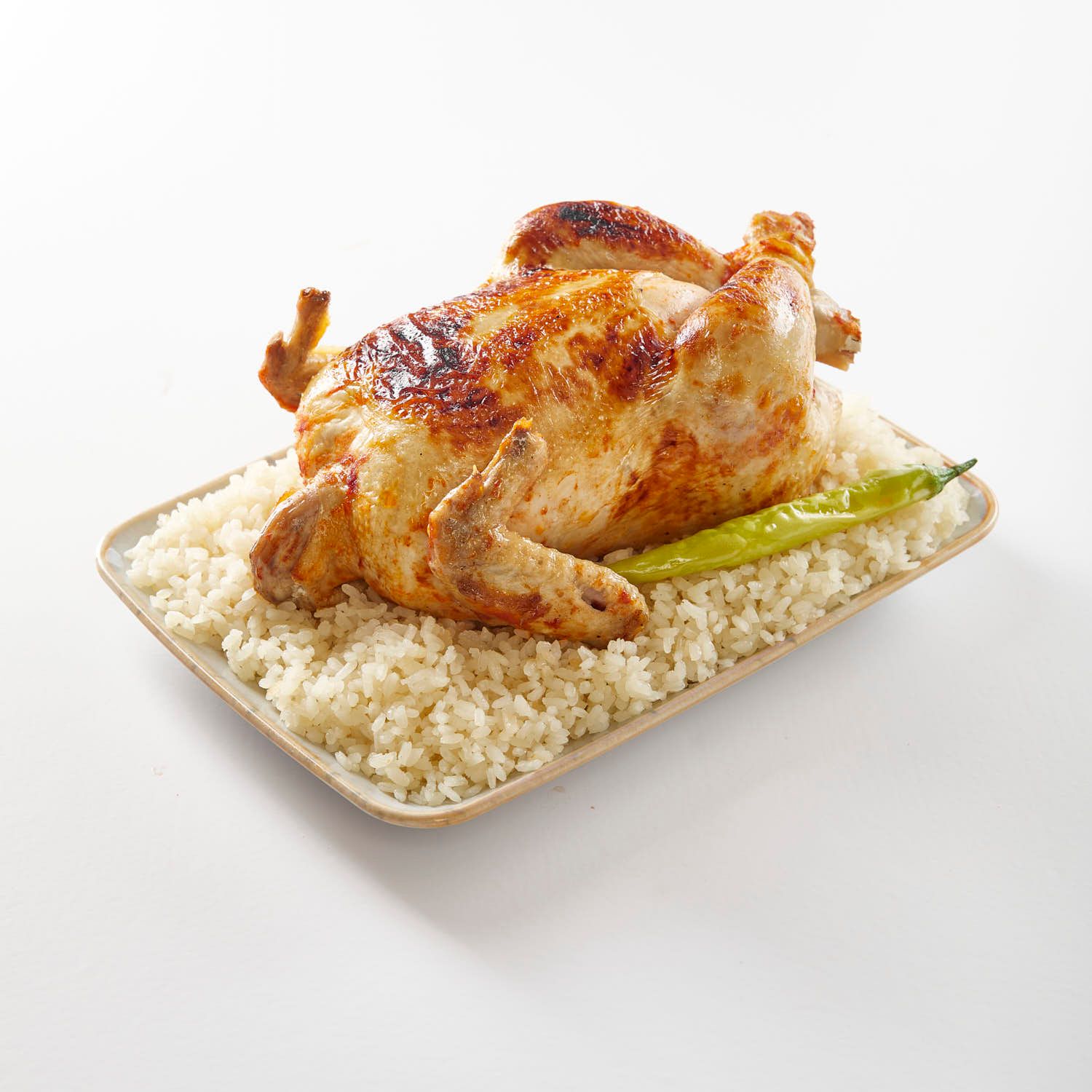 Stuffed Chicken With Rice