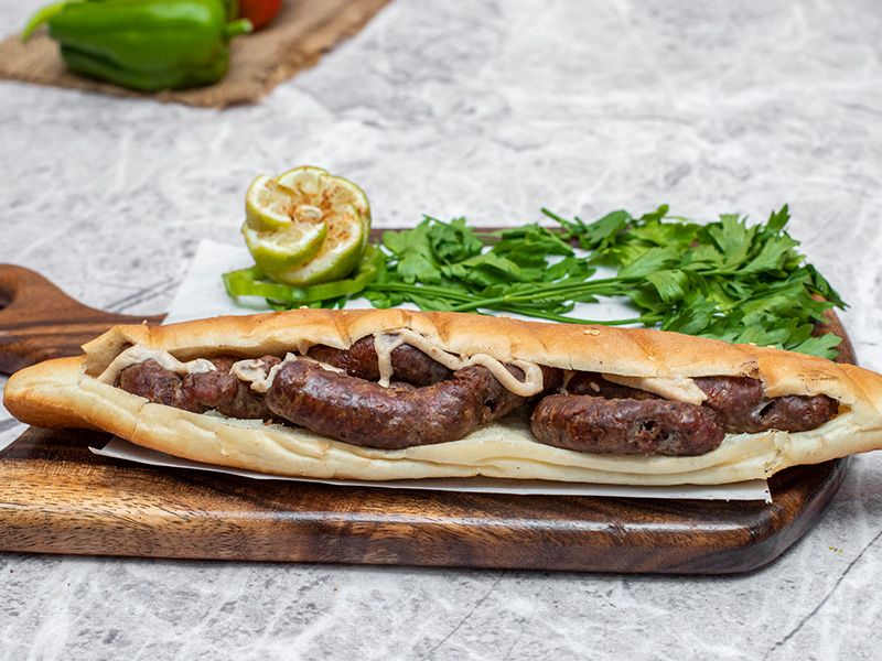 Grilled Oriental Sausage Loaf