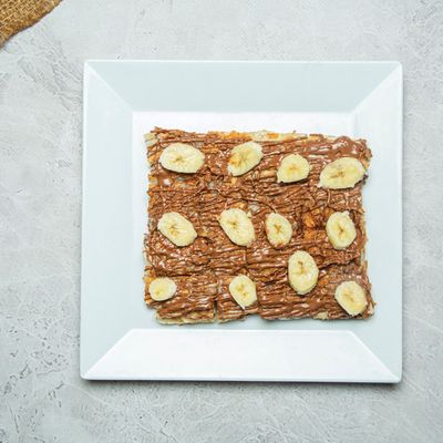 Nutella Chocolate With Banana Pie