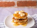 Honey With Banana Pancake