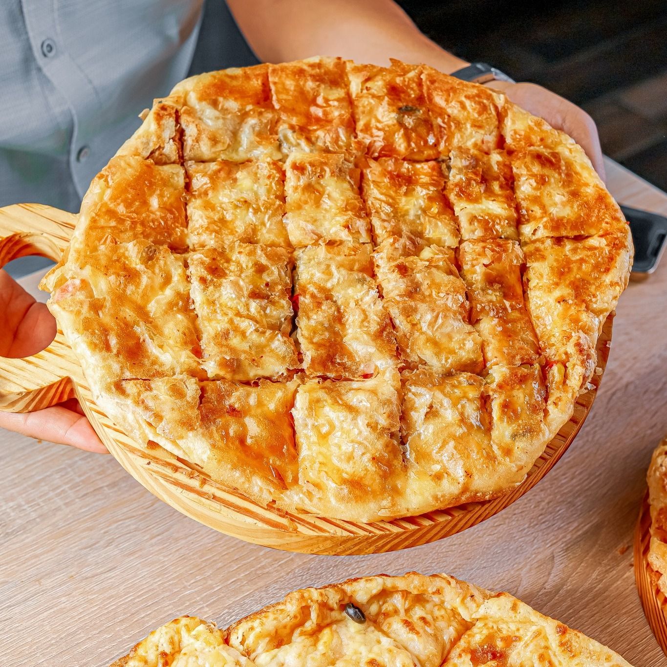 Mix Kiri Salami Pie