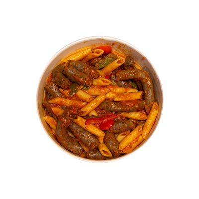 معكرونة بالسجق