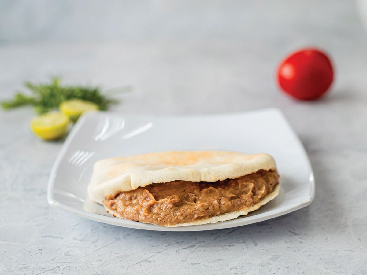 Flaxseed Oil Foul Sandwich