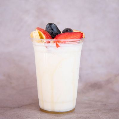 Plain Yogurt And Honey