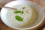 Sesame Paste with Pickled Cucumber Sauce