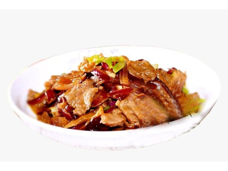 Fried Beefwith Onions