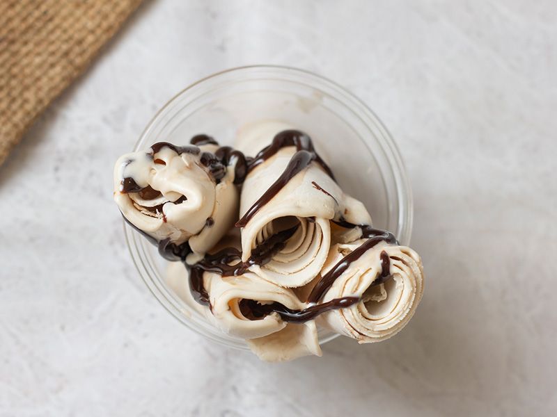 Chocolate Ice Cream Roll