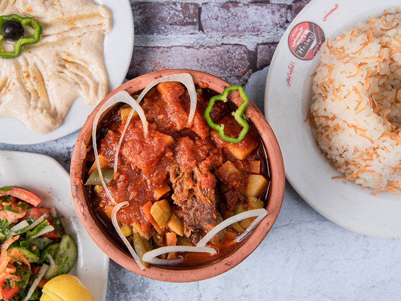 Mix Vegetables With Mutton Casserole