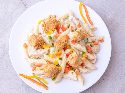 Crispy Chicken Pasta
