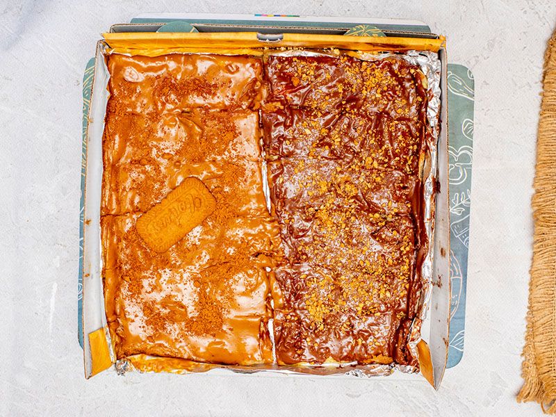 Chocolate Lotus Pie