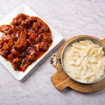 طبق دجاج حلو وحامض