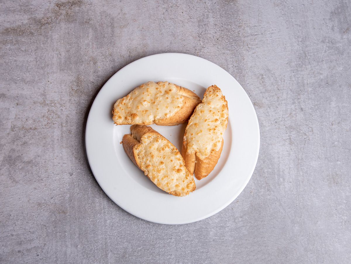 Garlic bread with cheese
