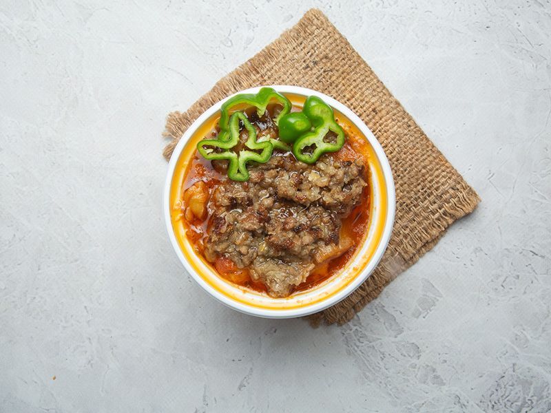 Mesakaa With Minced Meat Box