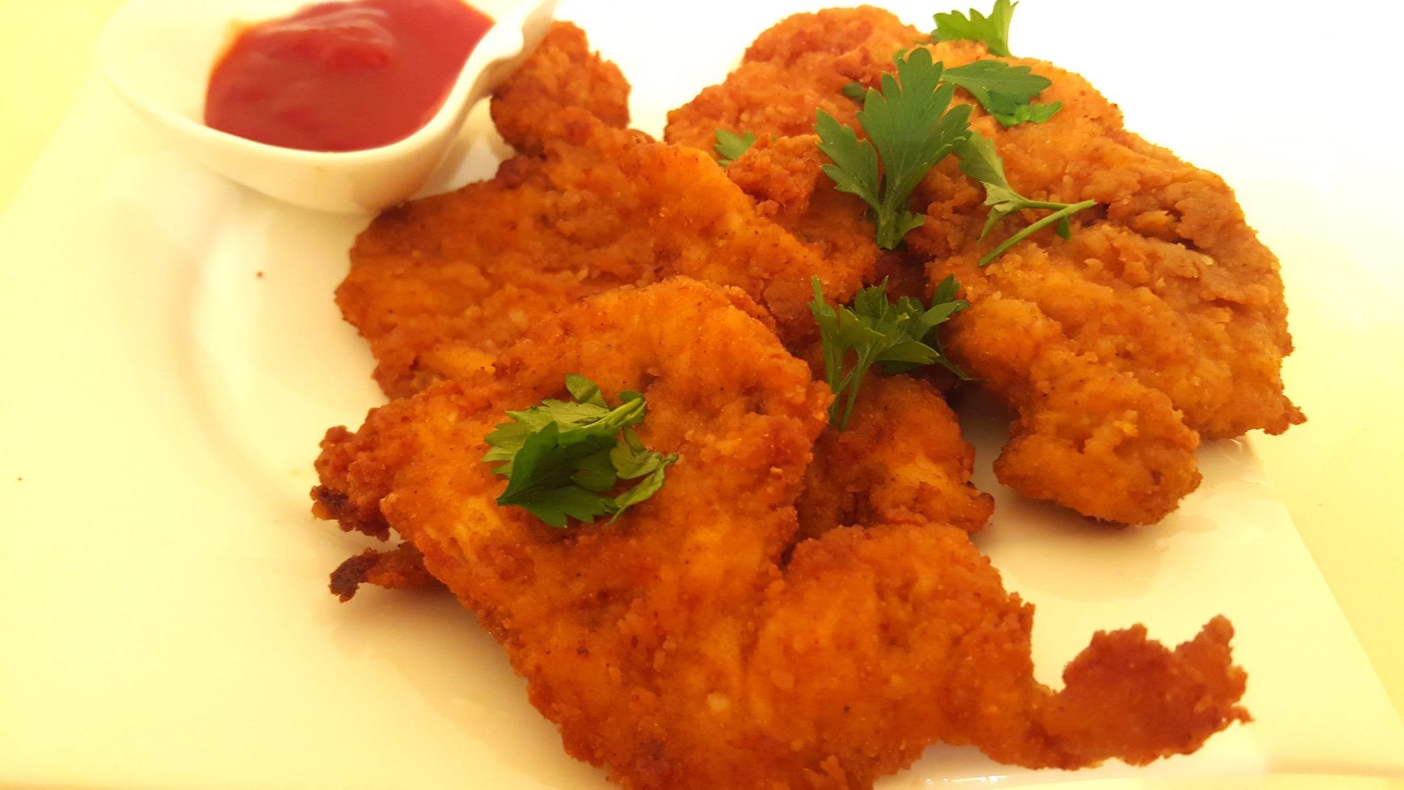 2 Chicken Pane Pieces