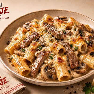 Rigatoni Manzo Al Forno