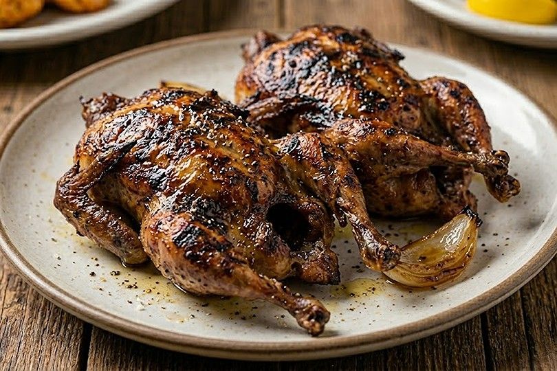 2 Fard Grilled Pigeons