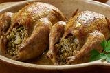 2 Fard Pigeons Stuffed Rice or Grits
