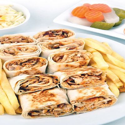 Extra Double Arabian Shawerma With Mushroom And Cheese