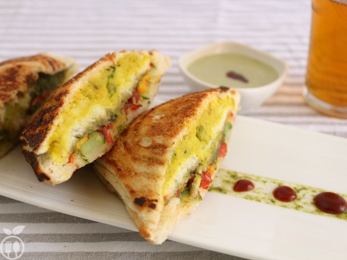 Mashed potato sandwich