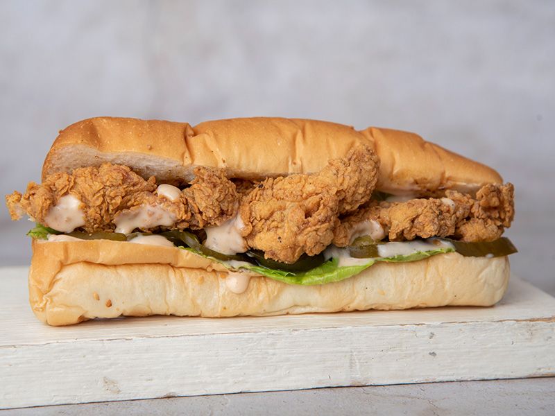 Chicken Strips Sandwich