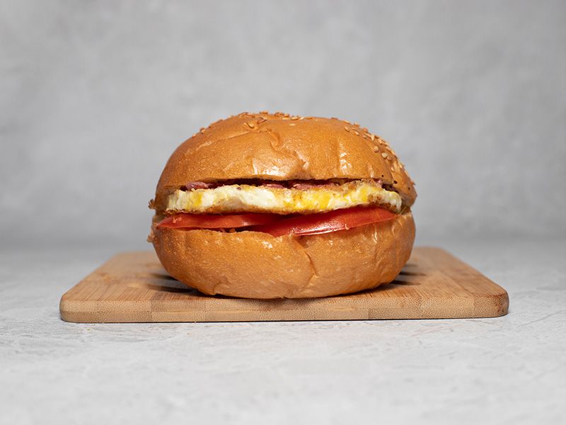 Eggs With Pastrami Sandwich