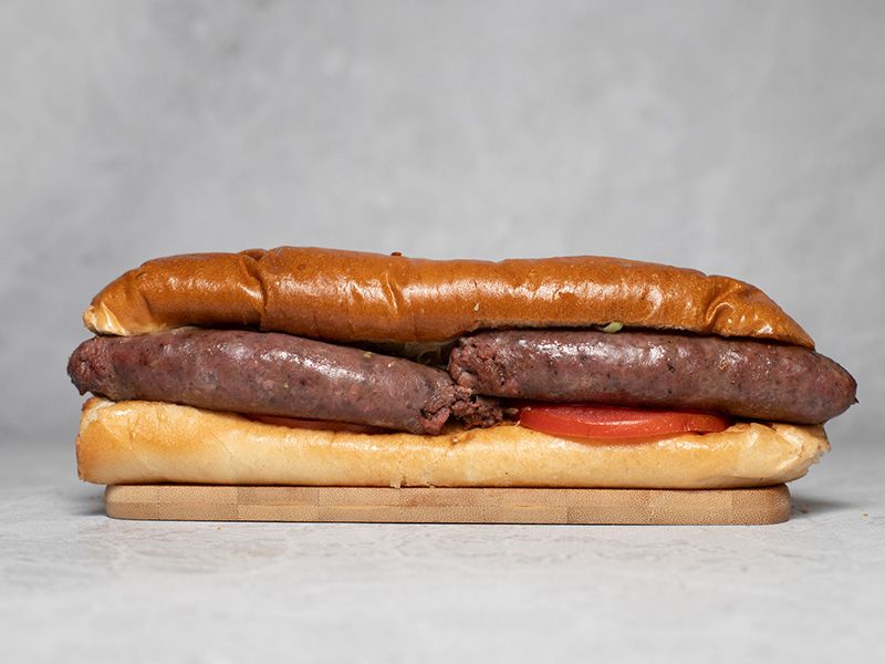 Oriental Sausage Sandwich