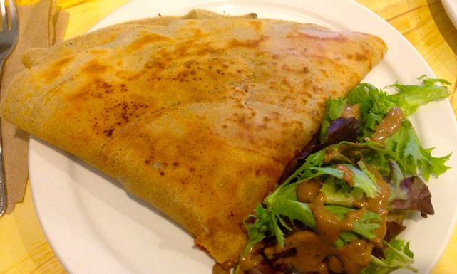 Grilled Chicken Crepe