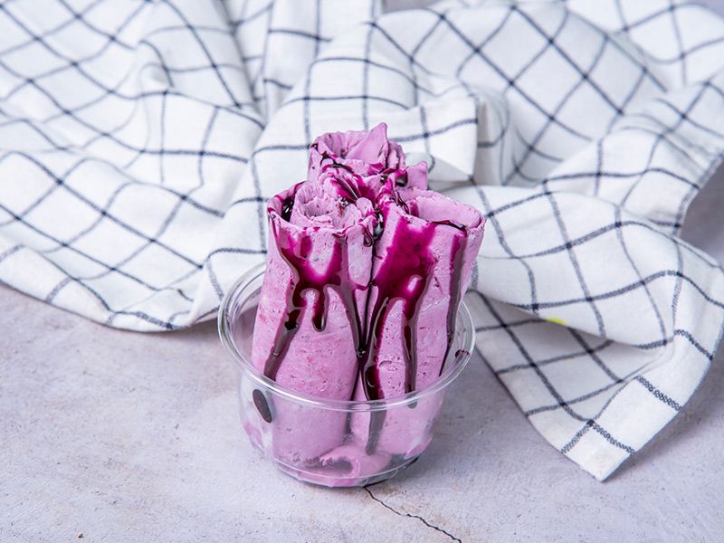 Blueberry Ice Cream