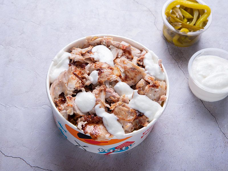 Chicken Shawerma Fatteh